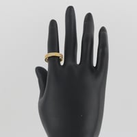 دبلة ذهبية بتصميم ألماس عيار 21