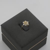 طقم ذهب القبة السداسية - عيار 18