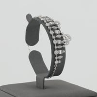 طقم ذهب ابيض ملكي عيار 18