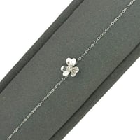 اسوارة ذهب ابيض عيار 18