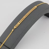 اسوارة ذهب مربعات الذهب عيار 21