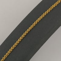 اسوارة ذهب بتصميم سوار ساعة ناعم - عيار 21