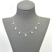 تشوكر ذهب شبيه الماس عيار 18