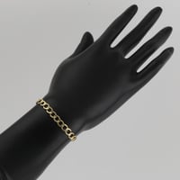 اسوارة ذهب جنزير حلقات دائرية - عيار 18