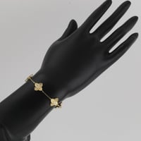 اسوارة ذهب بتصميم خمس نجوم - عيار 18