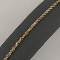 اسوارة ذهب كرات الذهب ملون - عيار 18