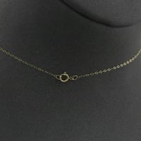 عقد ذهب بتصميم هندسي - عيار 18