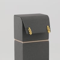 طقم ذهب بأجزاء مبرومة غصن الزيتون - عيار 21