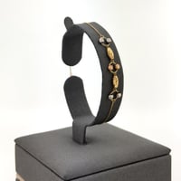 طقم ذهب كرات اليزر ثلاثة الوان عيار 18