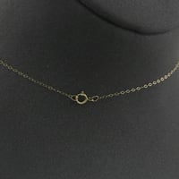 عقد ذهب موناكو مستطيل - عيار 18