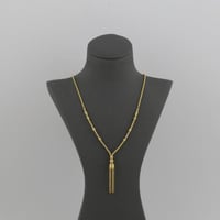 سبحة ذهب مبروم كرات الليزر مع دلايات كرات الذهب -...