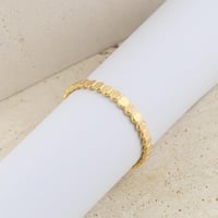 غويشة ذهب اطفال شوميه - 12 سم