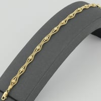 اسوارة ذهب حزام كرات الليزر عيار 18