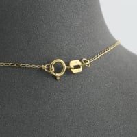 طقم ذهب اطفال مربع ثلاثي تصميم الماس عيار 18