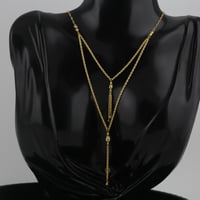 سبحة ذهب مبروم دورين مع دلايات - عيار 21