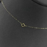 طقم ذهب بتصميم هندسي لون ابيض - عيار 18