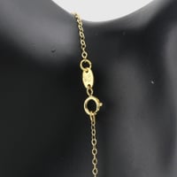 عقد ذهب خمس ازهار عيار 18