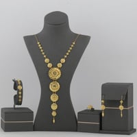 طقم ذهب كرسي جابر - عيار 21