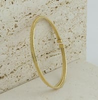 اسوارة ذهب مطاط عيار 18