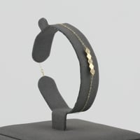 طقم ذهب هندسية الذهب عيار 18