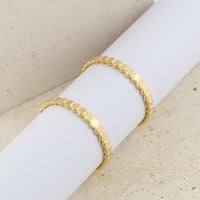 غويشة ذهب اطفال شوميه - 16 سم