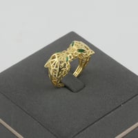 اسوارة وخاتم النمر عيار 18