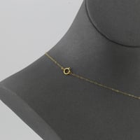 عقد ذهب بأجزاء مبرومة وردة لماعة - عيار 21