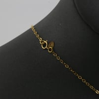 طقم ذهب بتصمبم سلم الذهب مع نبتة رباعية - عيار21