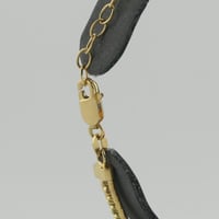 اسوارة ذهب كرات الليزر عيار 18