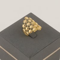 خاتم ذهب سداسي لماع ملفت - عيار 21