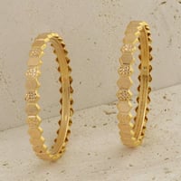 غويشة ذهب اطفال شوميه - 12 سم