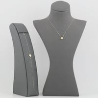 طقم ذهب قمر وردي عيار 18