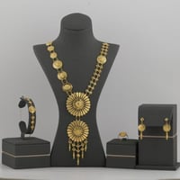 طقم ذهب كرسي جابر - عيار21