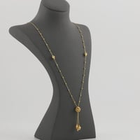 سبحة ذهب كرة كرات الليزر - عيار 21