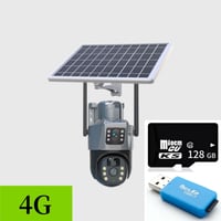 كاميرا مراقبة بالطاقة الشمسية 4G