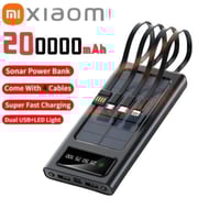 باور بنك طاقة شمسية ، 4 كابلات