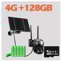 كاميرا بالطاقة الشمسية بطاقة Sim 4G