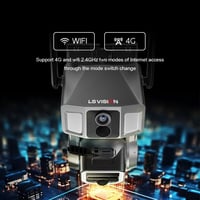 كاميرا بالطاقة الشمسية ، شاشة مزدوجة، 4G ، WiFi ،...