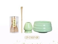 ادوات ماتشا لون اخضر