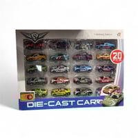 طقم سيارات 20 قطعة