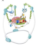 أرجوحة أطفال مع أضواء وموسيقى baby jumper