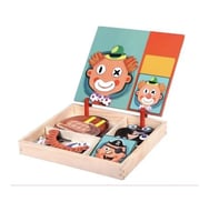 لعبة بازل مغناطيسية بوجهين