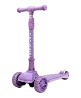 سكوتر تايني ويل بنفسجي 3 كفرات قابل للطي