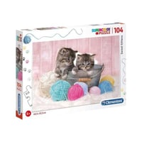 بزل القطط 104 قطعة