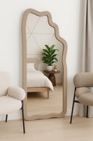 مرايا طوليه بإيطار فاخر مموج