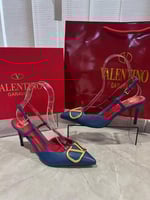 كعب فالنتينو ازرق هاي كوالتي