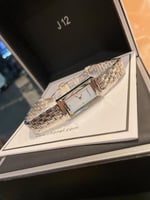 ساعه قوتشي فضي نسائي هاي كوالتي