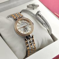 ساعه اقنر بكريستال مع الاسواره