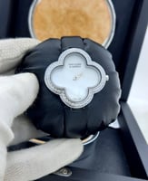 ساعه فانكليف ذهبي جلد