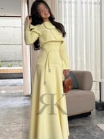 فستان العيد اصفر